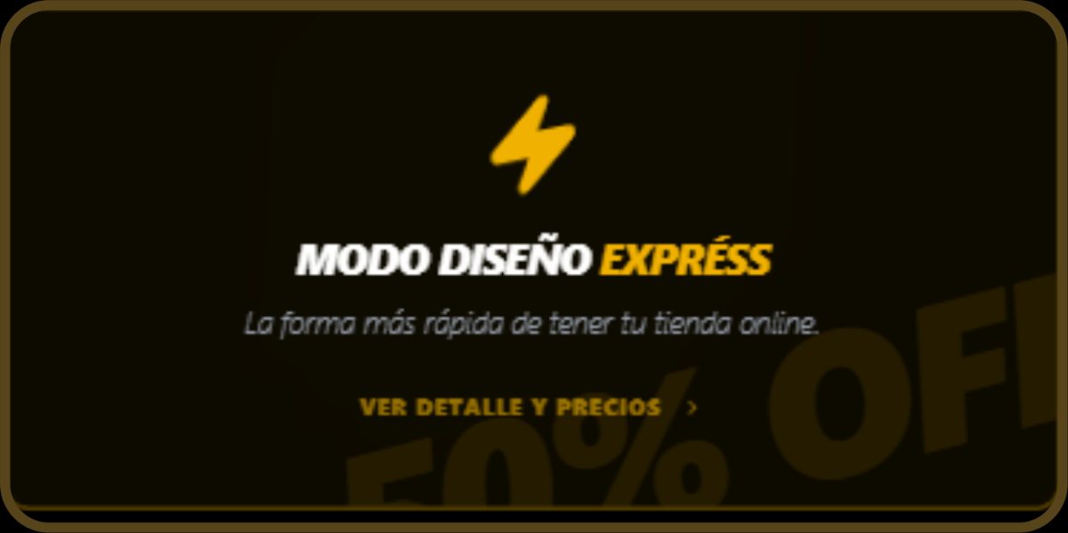 Alta de Tienda con Diseño Expréss